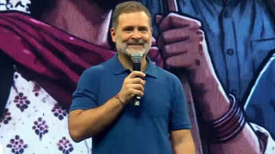 Rahul Gandhi: Entire Delhi shut down; police, BJP’s ‘goondas’ beat up students: Rahul Gandhi at Chhatron Ki Goonj | India News